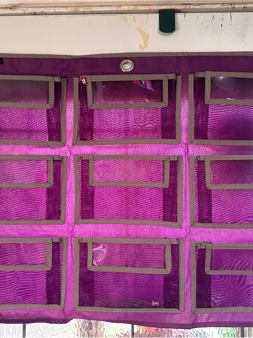 12-Pocket Organizer in Purple